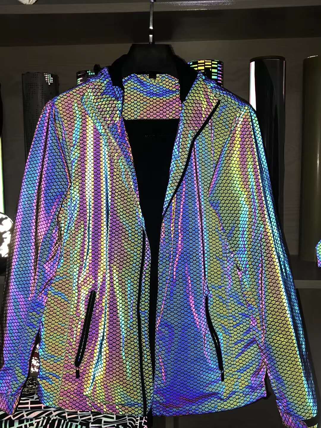 Reflective Jacket Rainbow