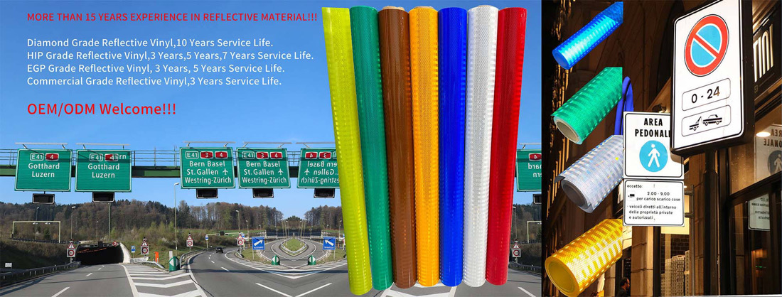 Reflective Sheeting product application