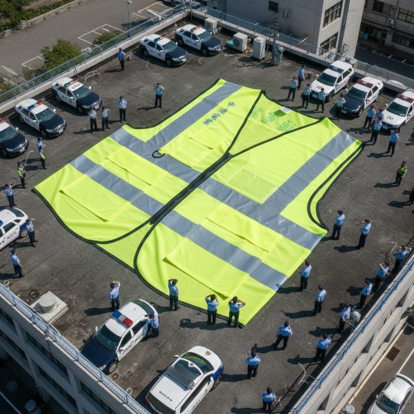 口袋拉鍊反光背心