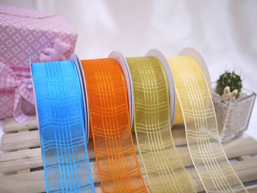 Organza sheer ribbon 